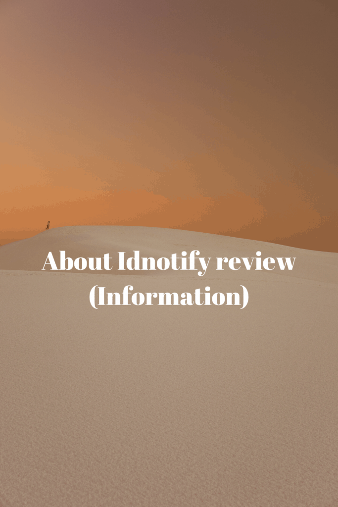 About Idnotify review 