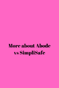 Abode vs SimpliSafe